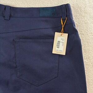Peter Millar EB66 5 Pocket Chino Pants Men 42x32 Blue Performance Stretch NWT